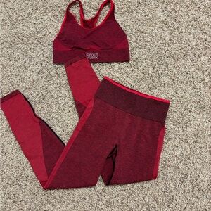 Pink workout set